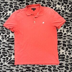 Banana Republic Bright Red Polo Shirt